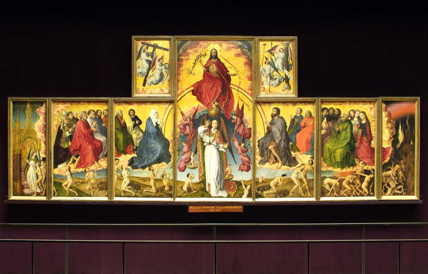 Polyptyque du Jugement dernier par Rogier van der Weyden - Hôtel-Dieu de Beaune © Francis Vauban